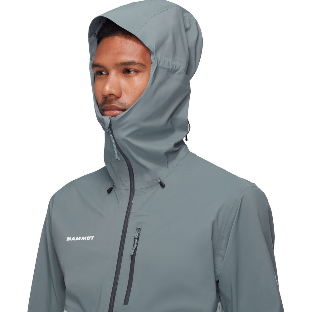 Mammut Alto Guide HS Hooded Herren Hardshelljacke silver sage strata Produktbild 6