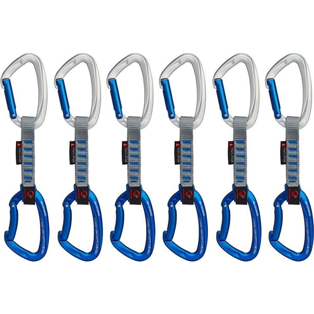Mammut Crag Keylock 10 CM Indicator 6-pack Expresssets Quickdraws Produktbild 0