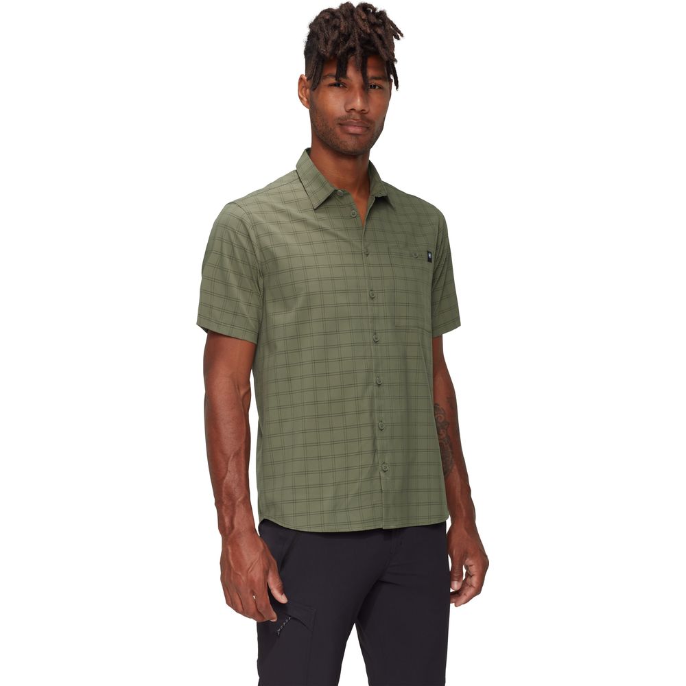 Mammut Lenni Herren Kurzarmhemd marsh dark marsh Produktbild 2