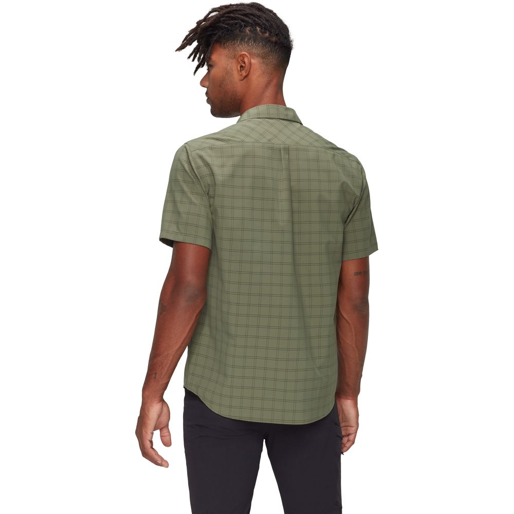 Mammut Lenni Herren Kurzarmhemd marsh dark marsh Produktbild 3