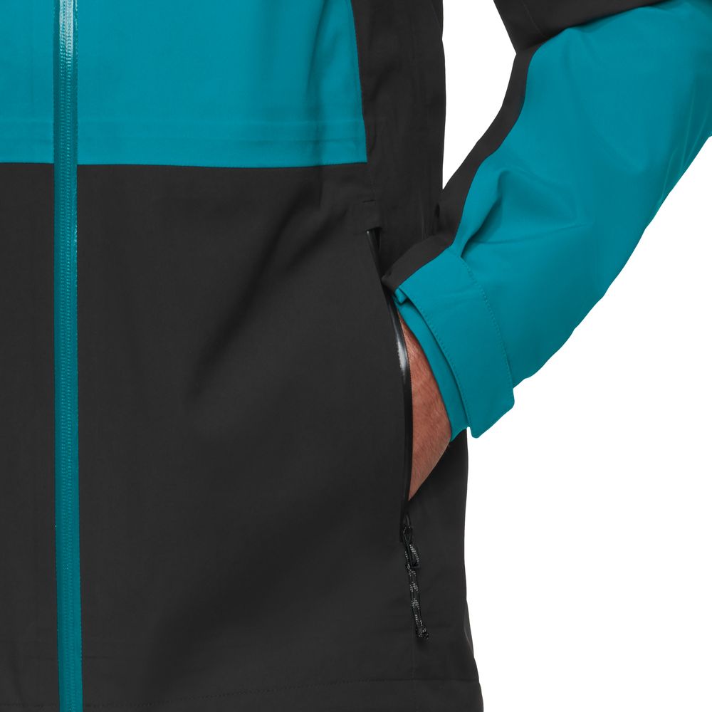 Mammut Linard Guide HS Hooded Jacket Herren Hardshelljacke black deep teal Produktbild 5