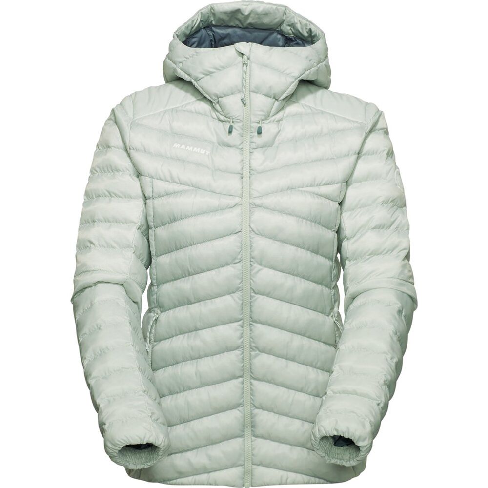 Mammut Lucendro IN Hooded Jacket Damen Isolationsjacke silver sage-strata Produktbild 0