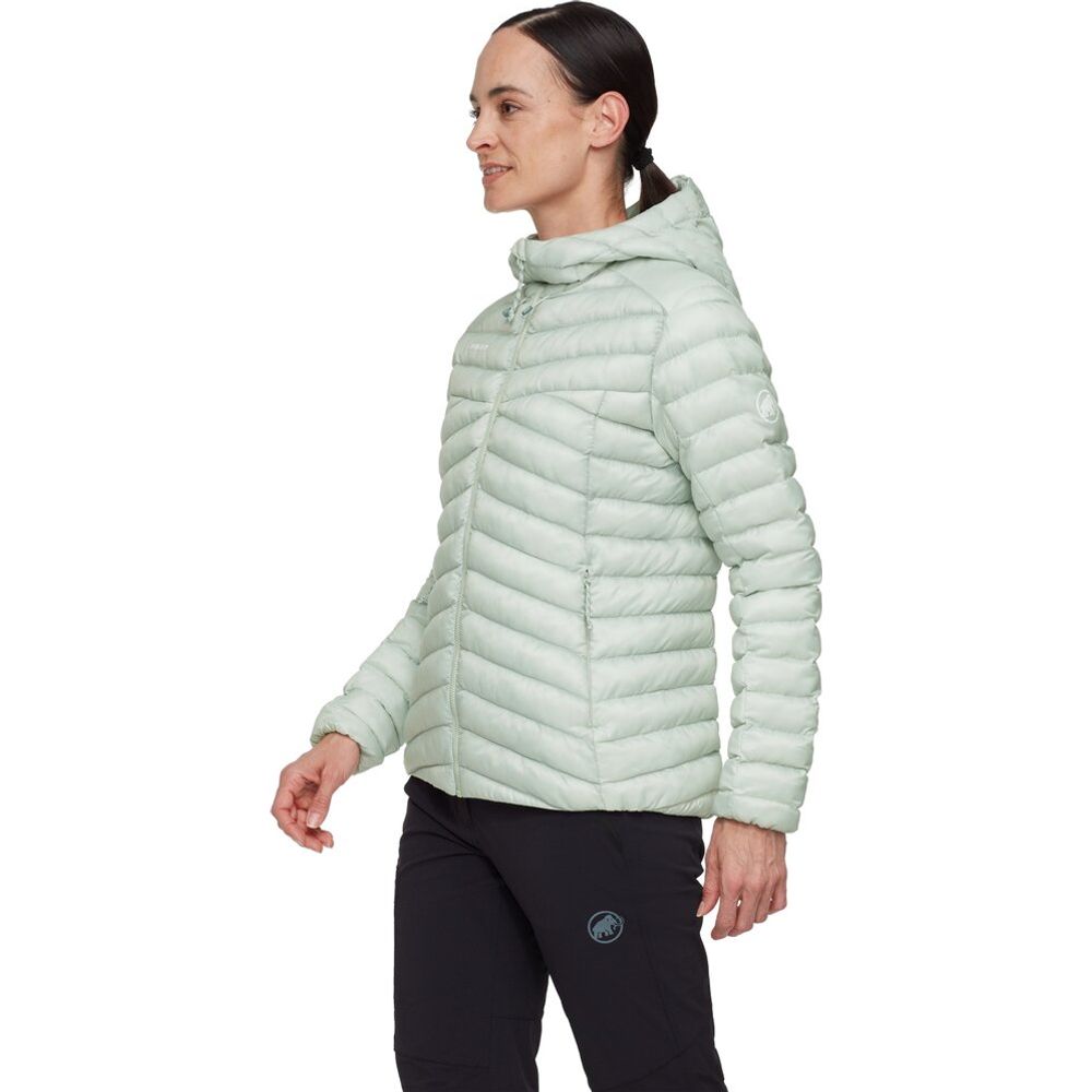 Mammut Lucendro IN Hooded Jacket Damen Isolationsjacke silver sage-strata Produktbild 3