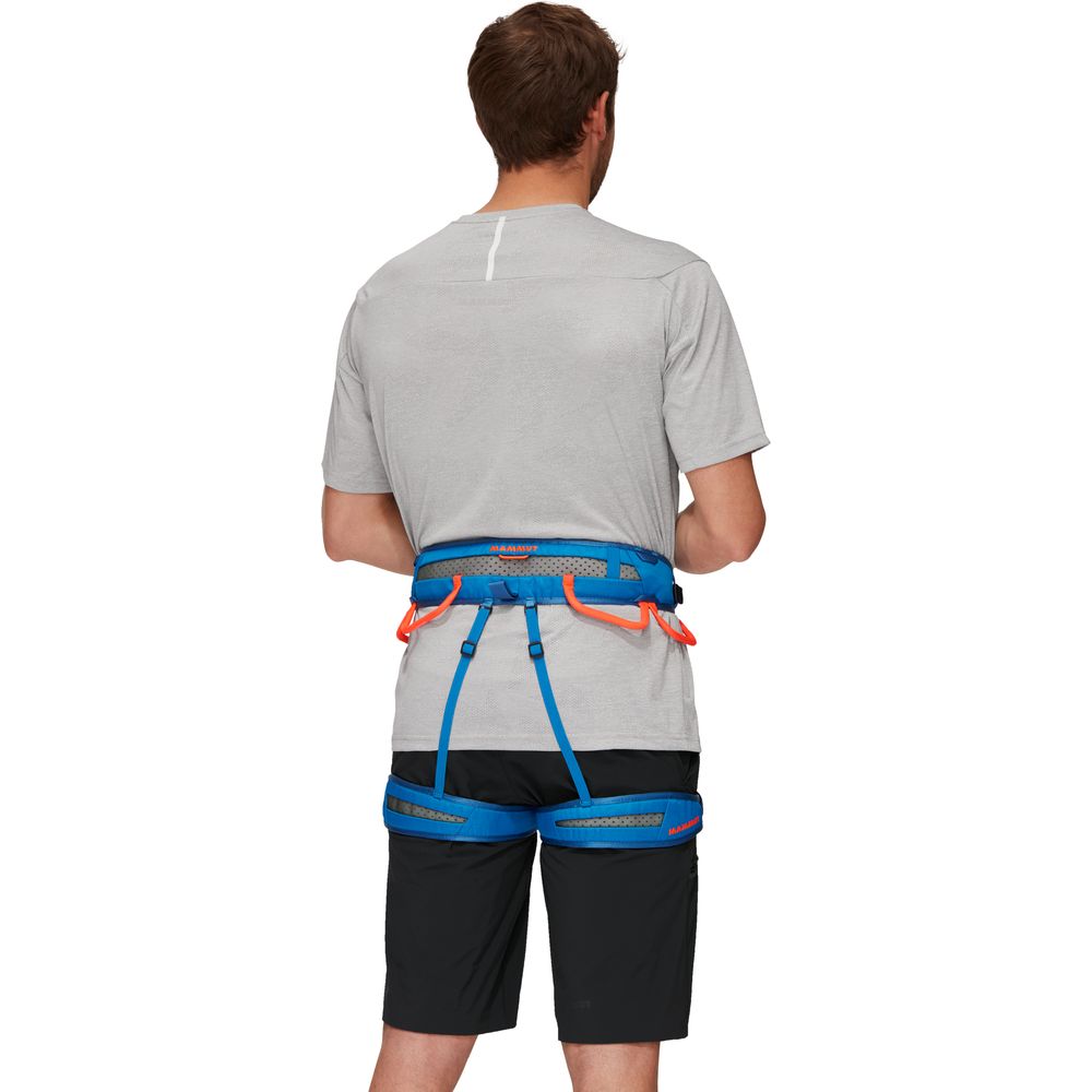 Mammut Ophir Fast Adjust Herren Klettergurt dark gentian-safety orange Produktbild 2