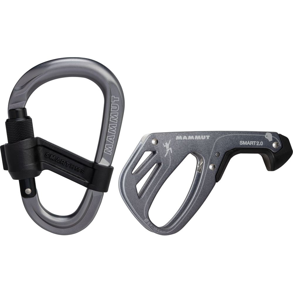 Mammut Smart 20 Belay Package Sicherungsgerät und Karabiner grey Produktbild 0