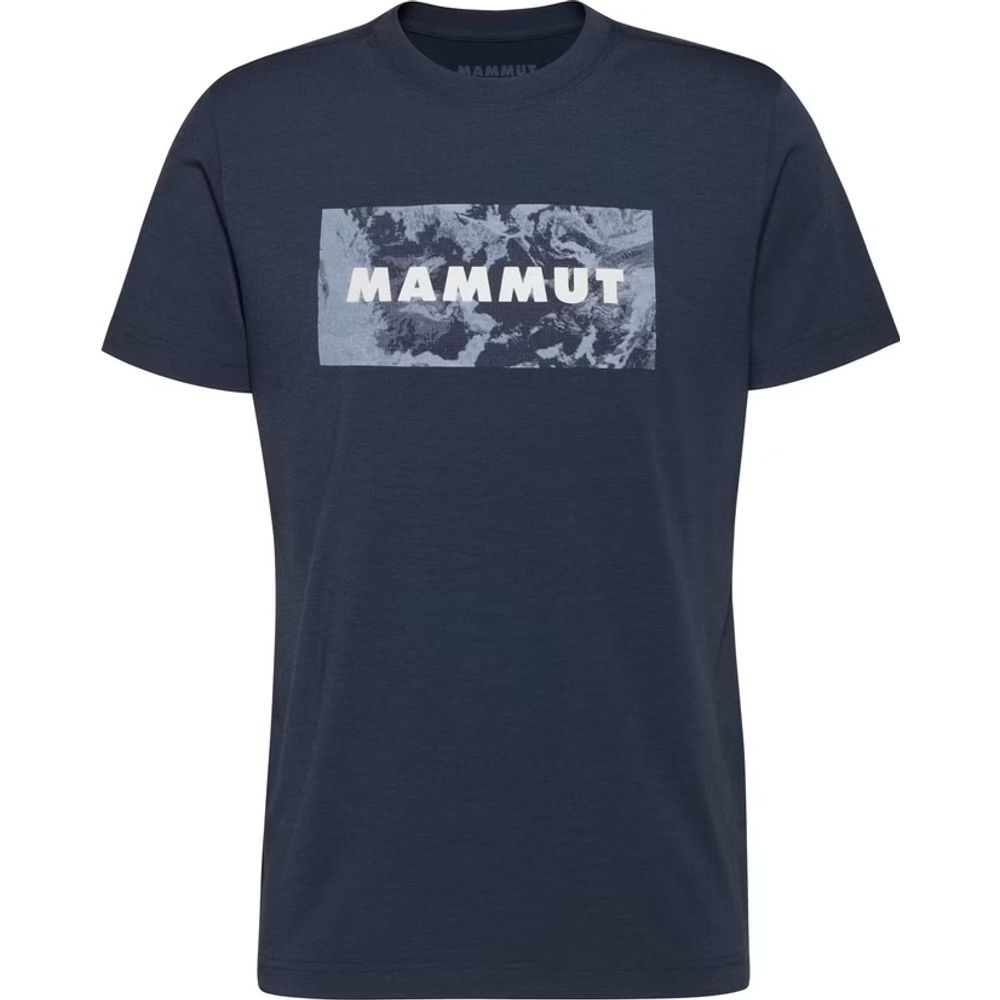 Mammut Trovat Logo Herren T-Shirt marine Produktbild 0