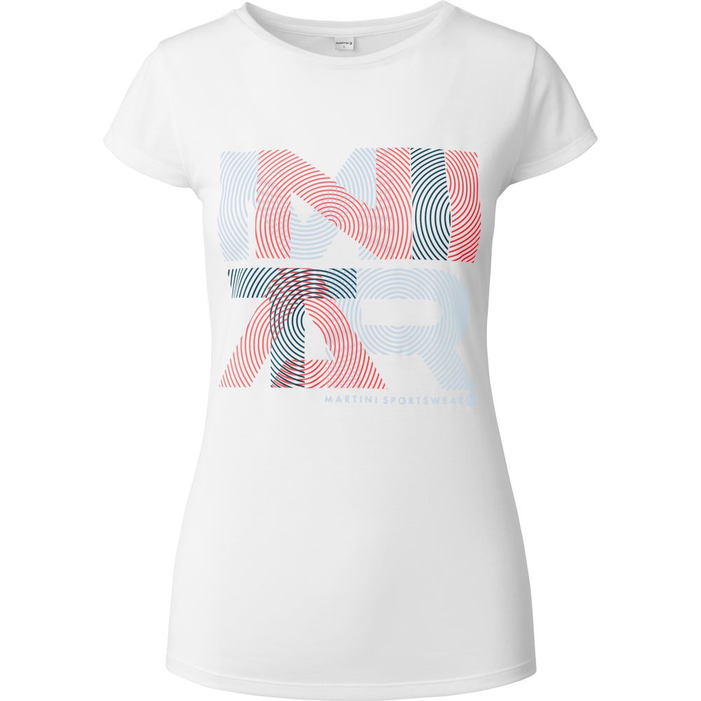 Martini Sportswear Highventure Damen T-Shirt white punch Produktbild 0
