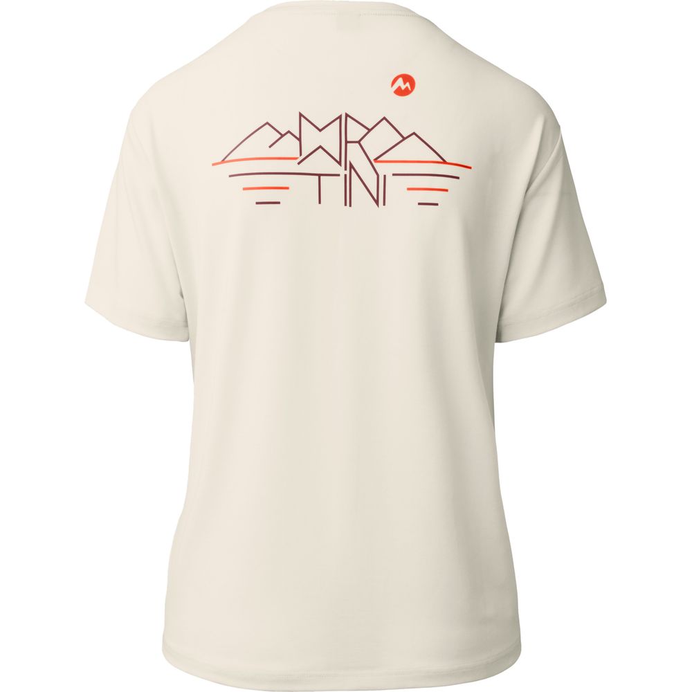 Martini Sportswear Recharge Damen T-Shirt off white winter apple Produktbild 1