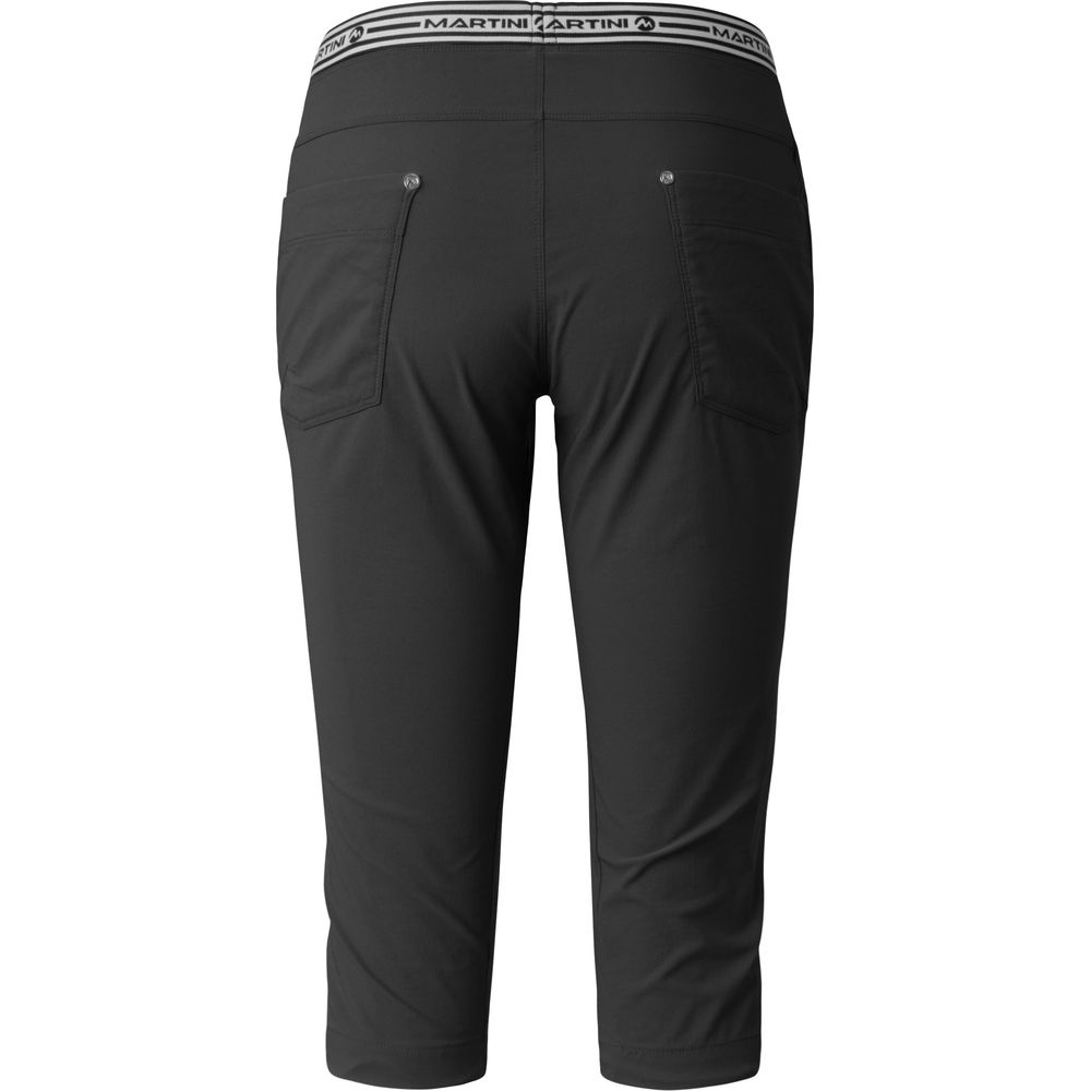 Martini Sportswear Via Capri Damen Dreiviertel Hose black Produktbild 1