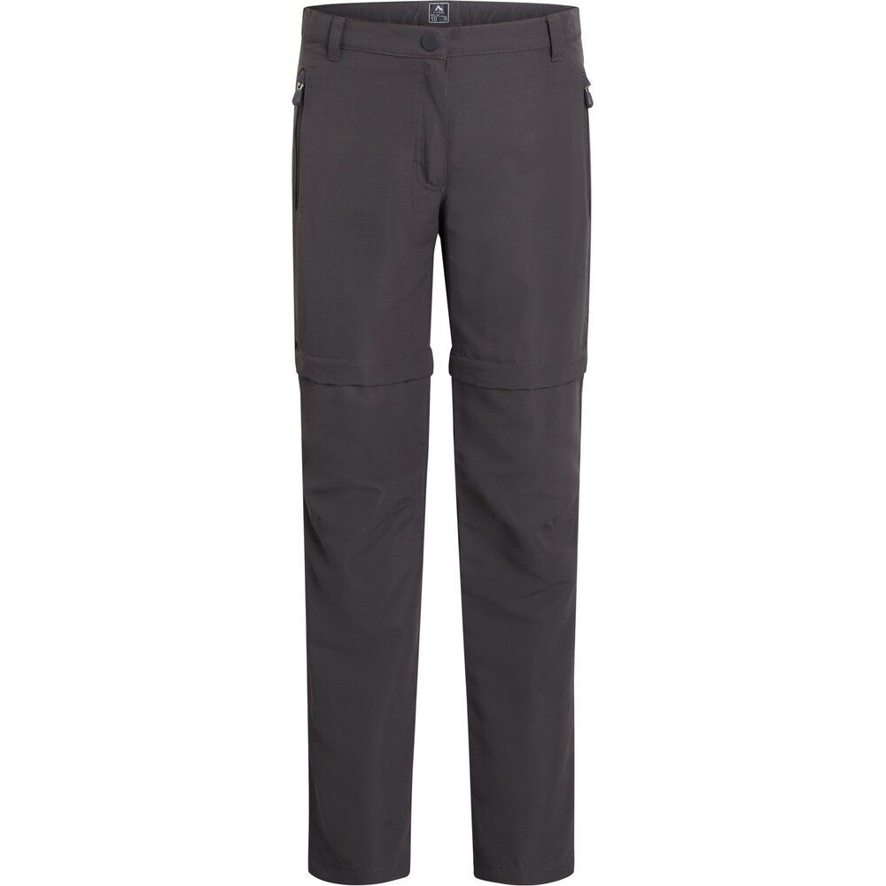 McKinley Alana II G Kinder Zipp-Off Wanderhose anthracite Produktbild 0