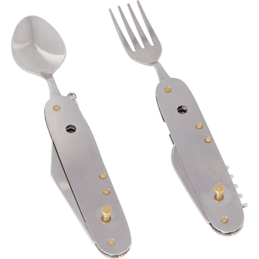 McKinley Besteck Cutlery Travel Stainless Steel silber Produktbild 2