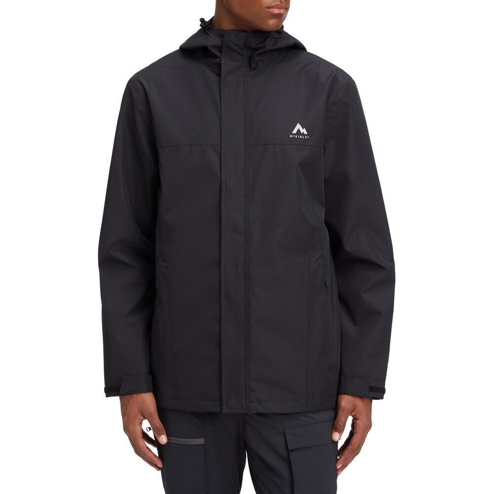 McKinley Carlide II M Herren Regenjacke black night Produktbild 1