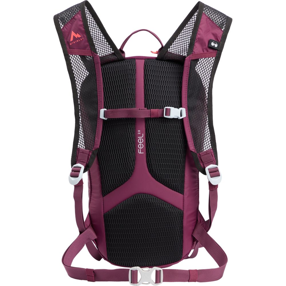 McKinley Crxss II CT 10 Tagesrucksack violet-dark-red-light Produktbild 1