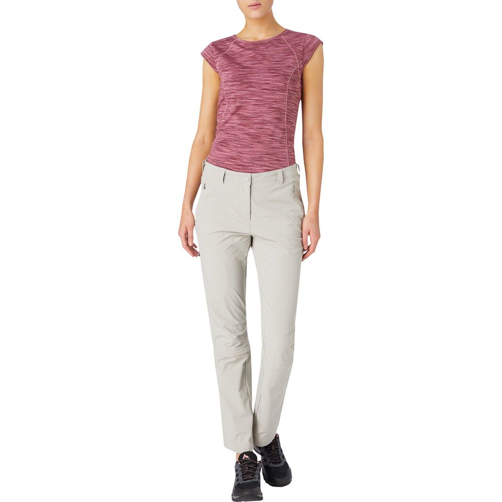McKinley Damen Abzipphose Mandorak II W grey Produktbild 2