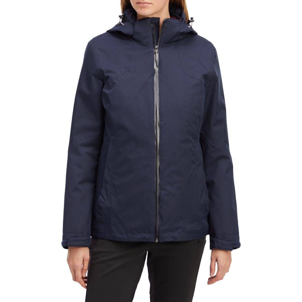 McKinley Damen Doppeljacke Aneli 3:1 navy red wine Produktbild 1