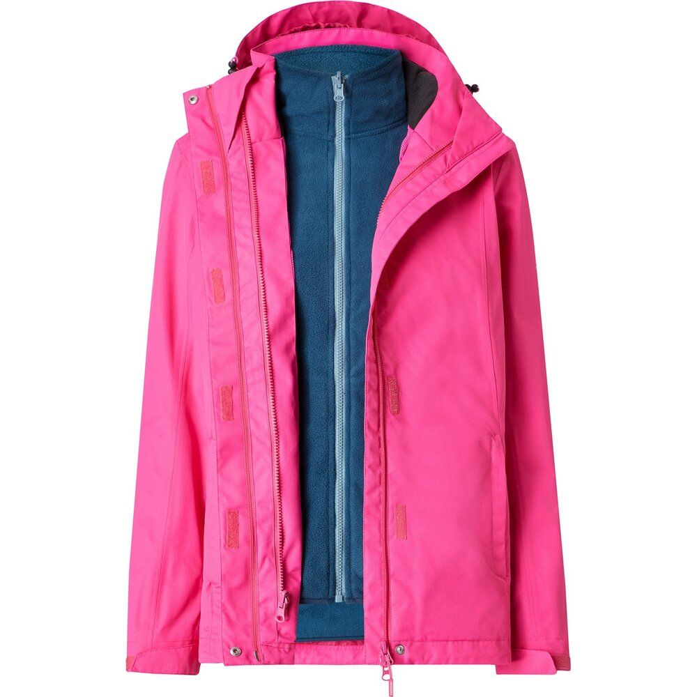 McKinley Damen Doppeljacke Talina 3:1 Wms pink navy Produktbild 0