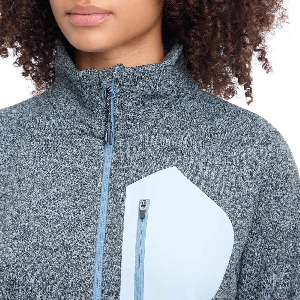 McKinley Damen Fleecejacke Arlita blue dark blue light Produktbild 2