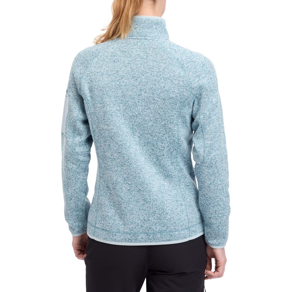 McKinley Damen Fleecejacke Skeena melange blue light Produktbild 4