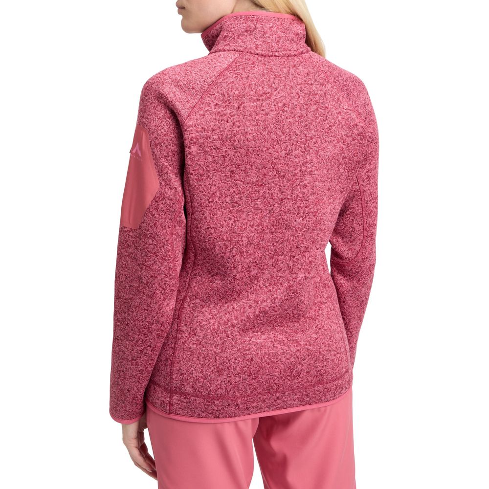 McKinley Damen Fleecejacke Skeena melange red Produktbild 1
