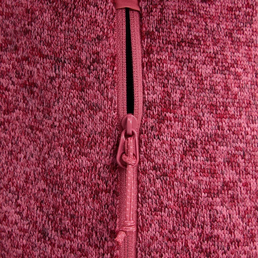 McKinley Damen Fleecejacke Skeena melange red Produktbild 3