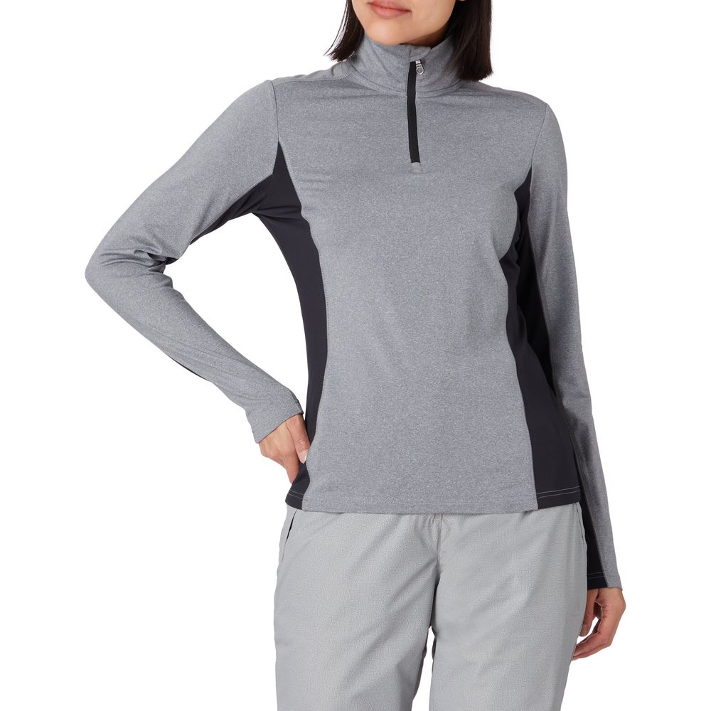 McKinley Damen Funktionsshirt Hero II melange black night Produktbild 2