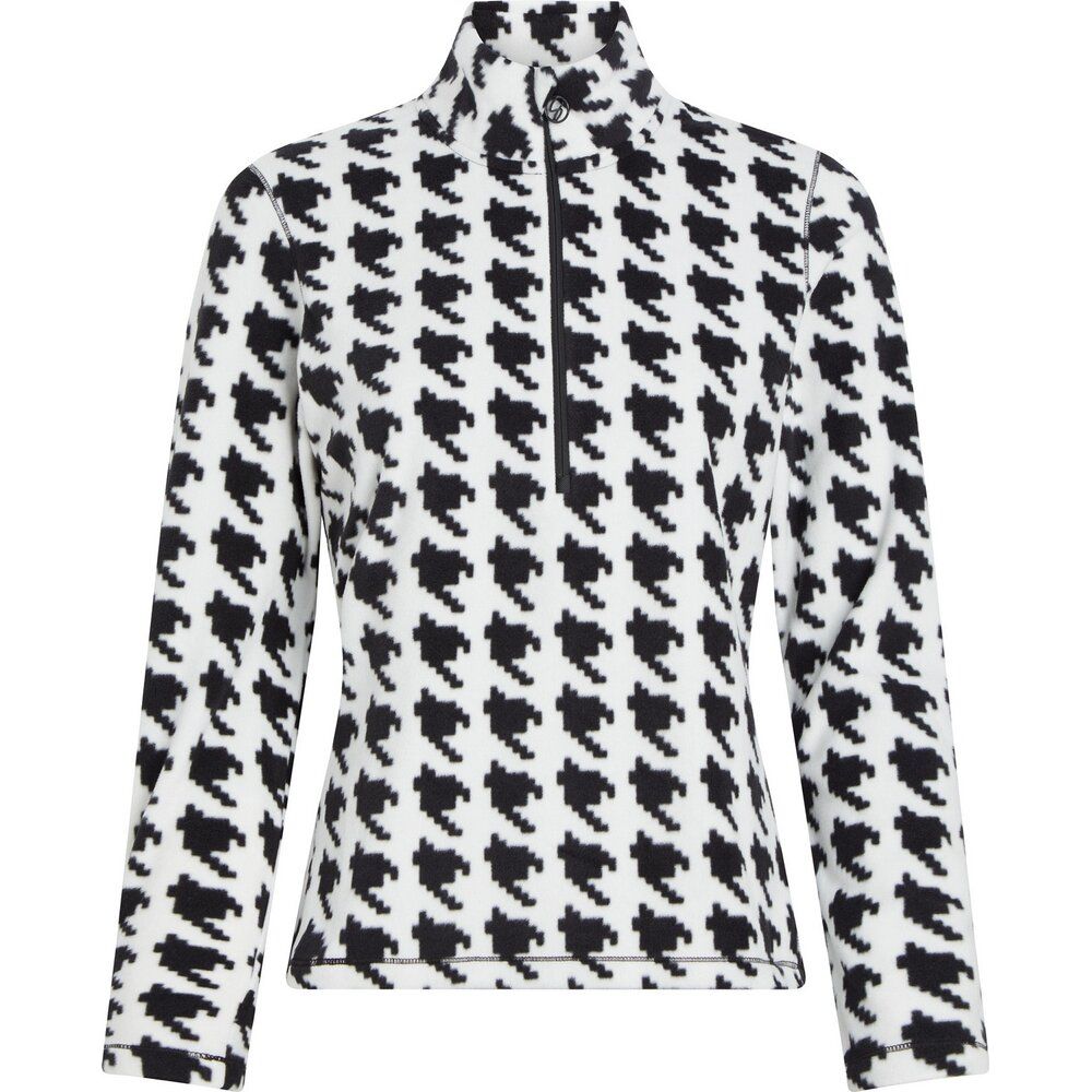 McKinley Damen Langarmshirt Dora II aop white Produktbild 0