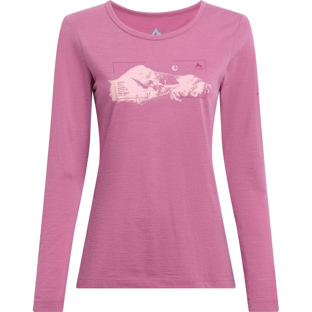 McKinley Damen Langarmshirt Shane III red wine Produktbild 0