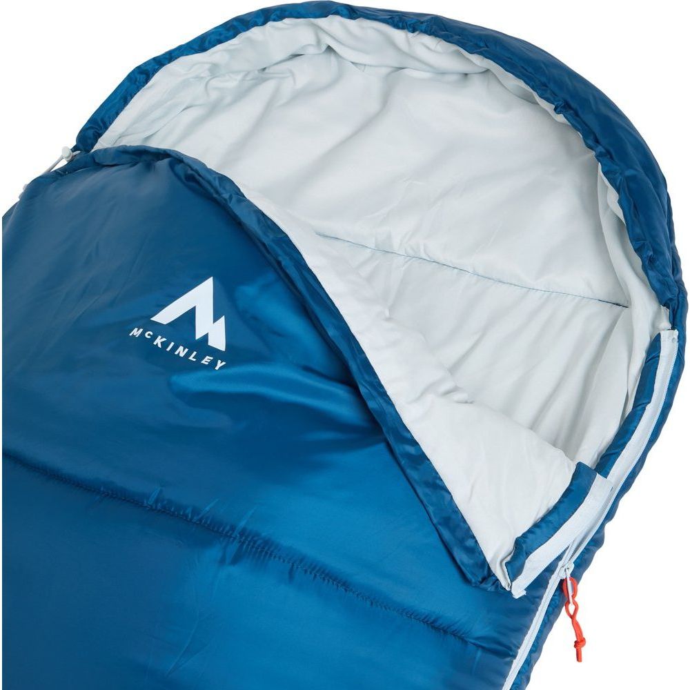 McKinley Decken-Schlafsack Camp Softnest 5 blue-petrol-red-blue Produktbild 2