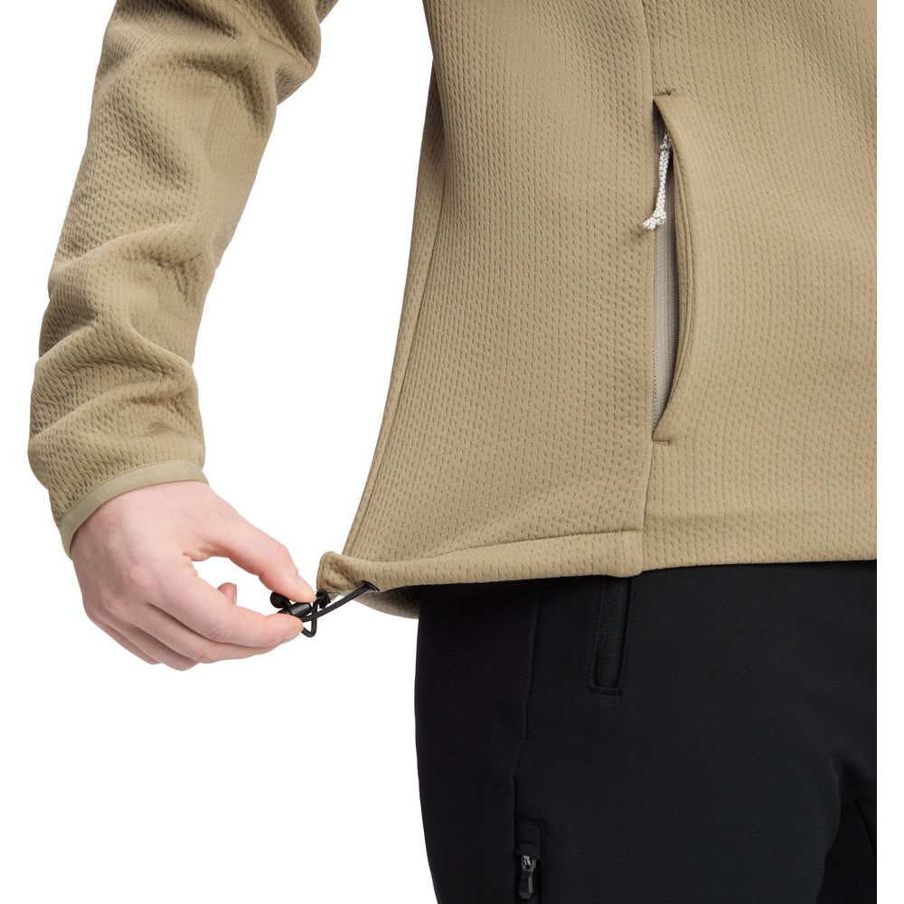 McKinley Emmet W Damen Fleecejacke brown-smoke Produktbild 1