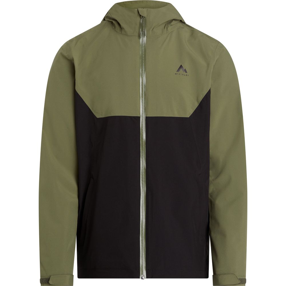 McKinley Hodia Herren Regenjacke black night olive Produktbild 0