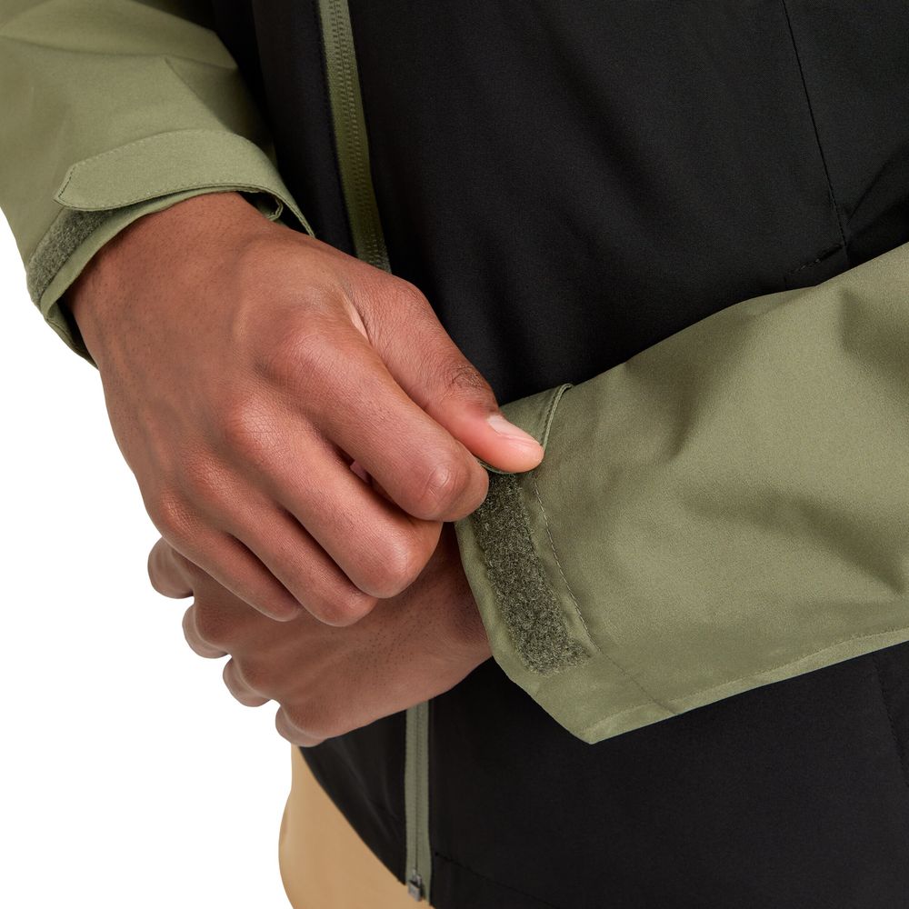 McKinley Hodia Herren Regenjacke black night olive Produktbild 1