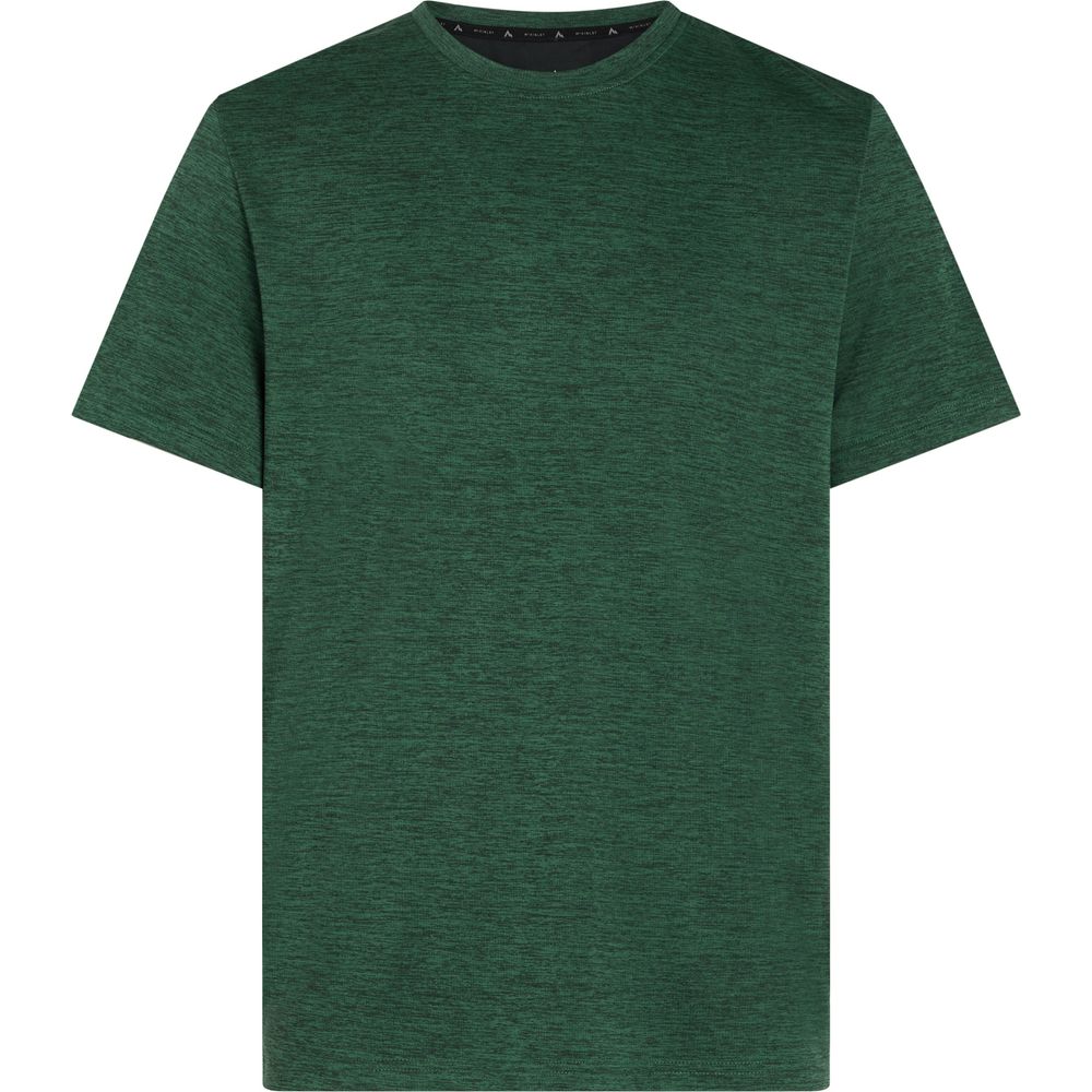 McKinley Hunu II M Herren Funktionsshirt melange-green-dark Produktbild 0