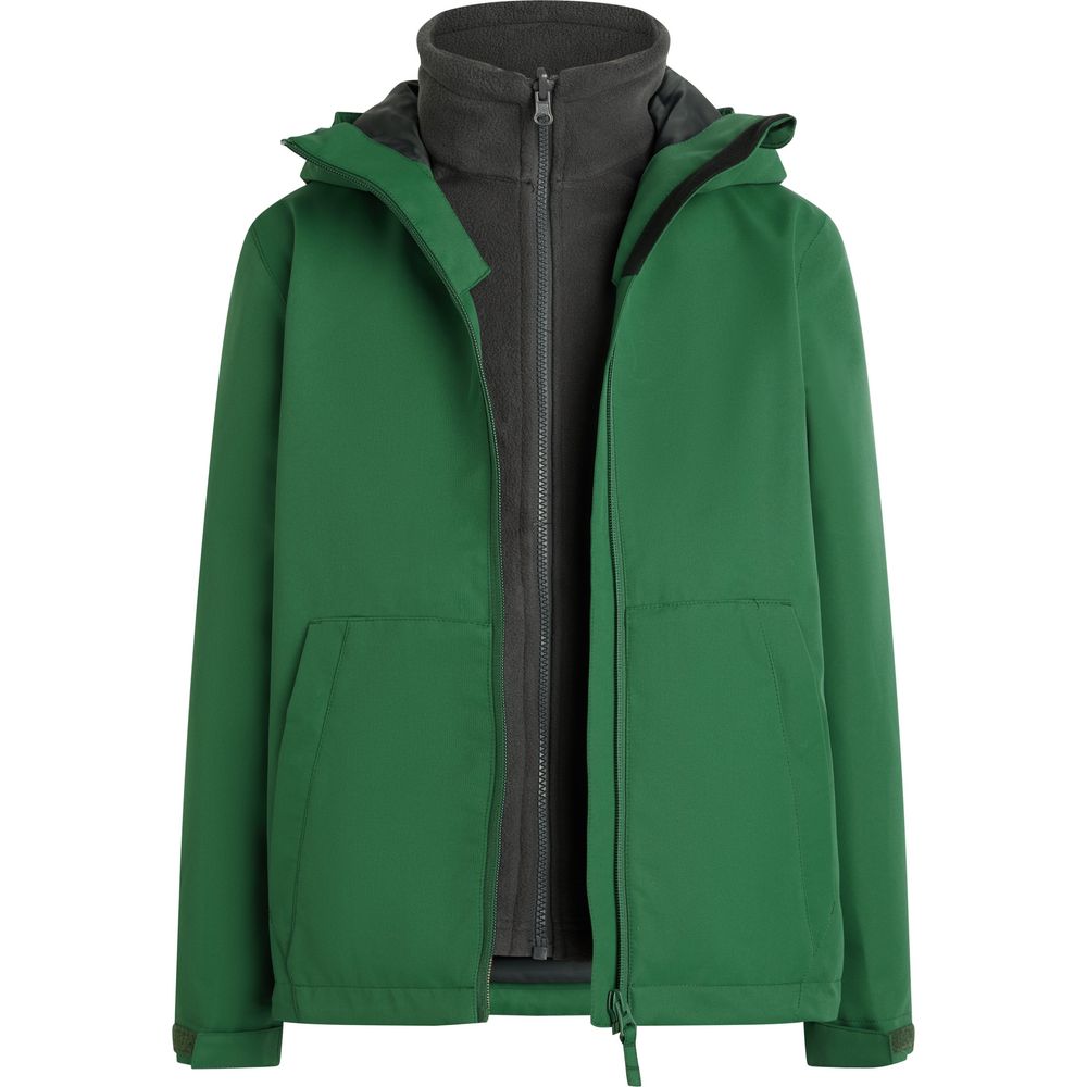 McKinley Ju-Funktions-Jacke Justin 3:1 III B Kinder green-dark-anthracit Produktbild 0