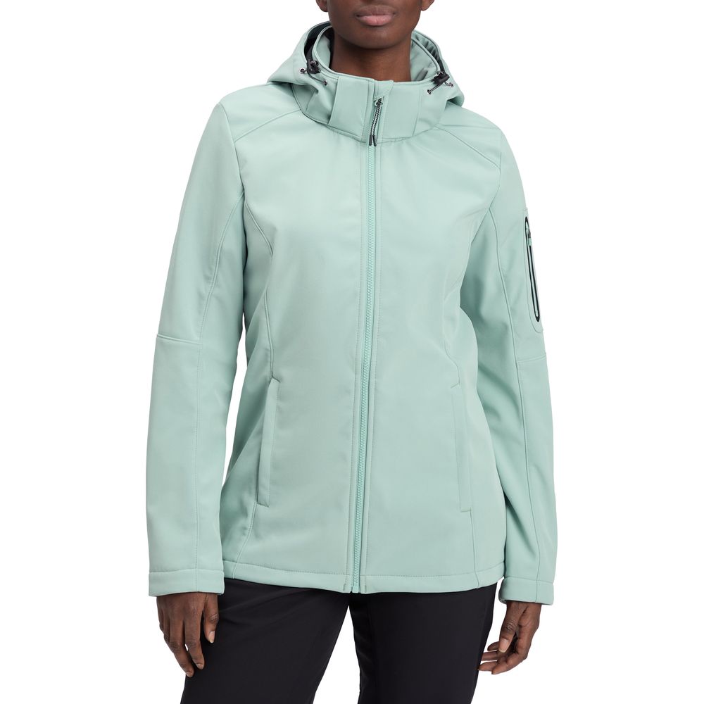 McKinley Kadino Wms Damen Softshelljacke green-smoke Produktbild 1