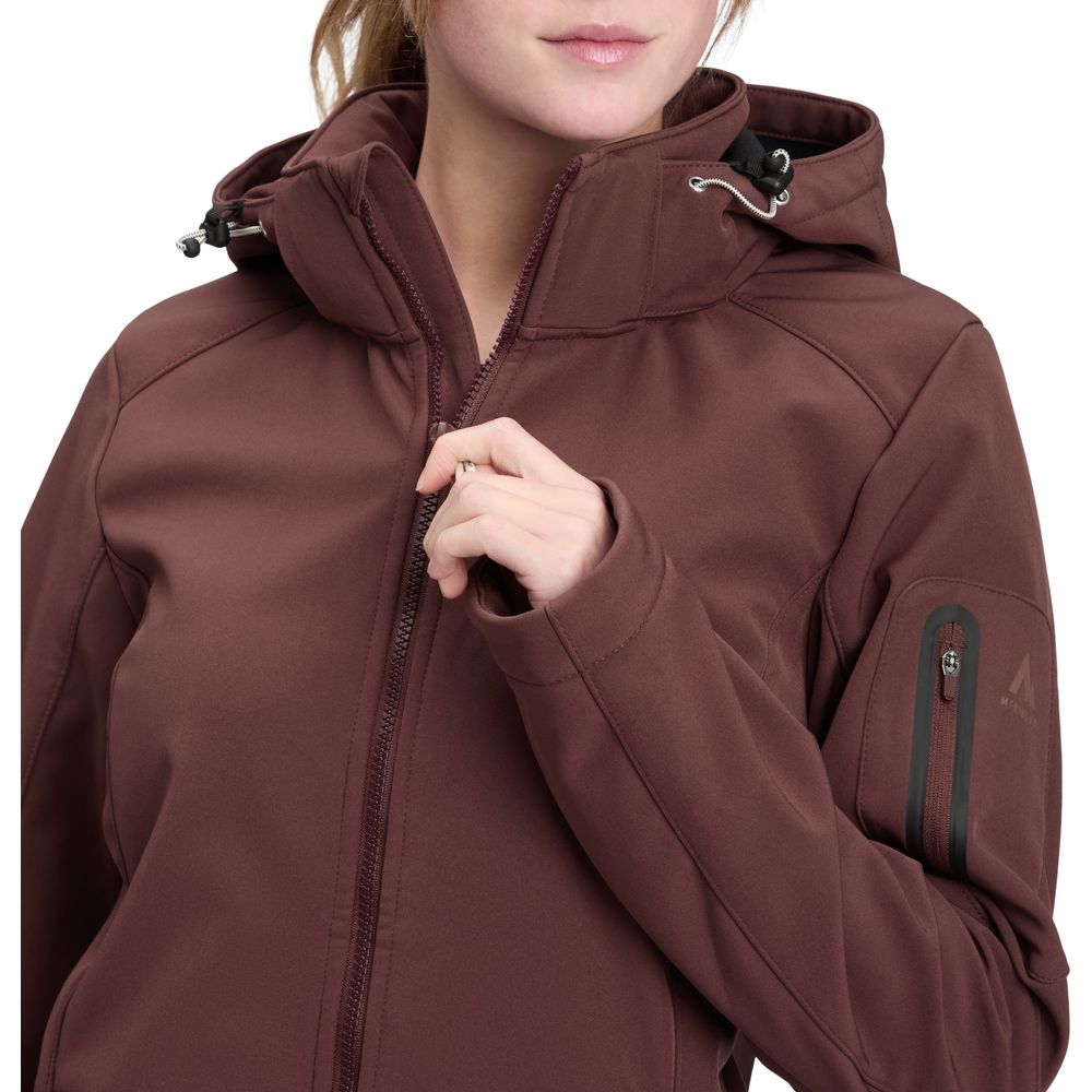 McKinley Kadino Wms Damen Softshelljacke red-wine Produktbild 1