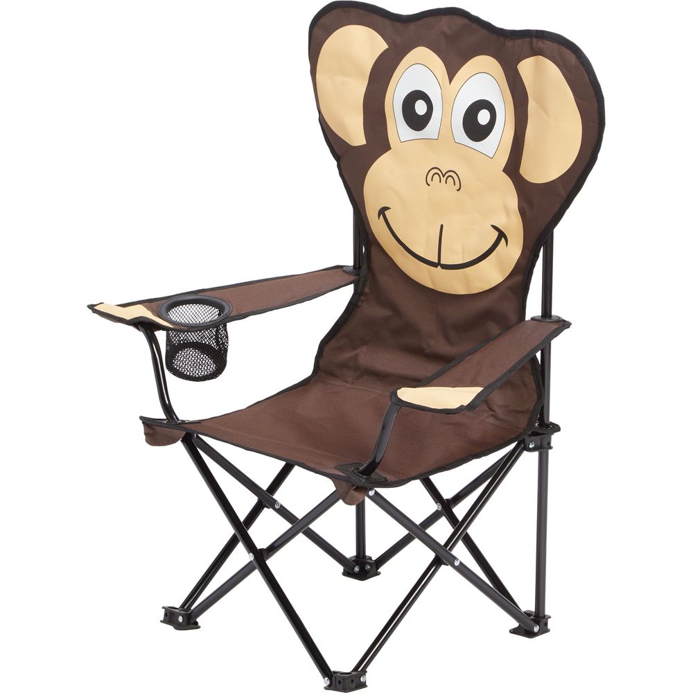 McKinley Kinder Campingstuhl Faro JR Faltstuhl brown dark Produktbild 0