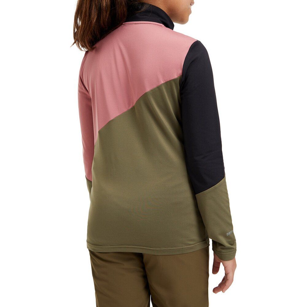 McKinley Kinder Funktionsshirt Ikay II olive dark black nig Produktbild 2