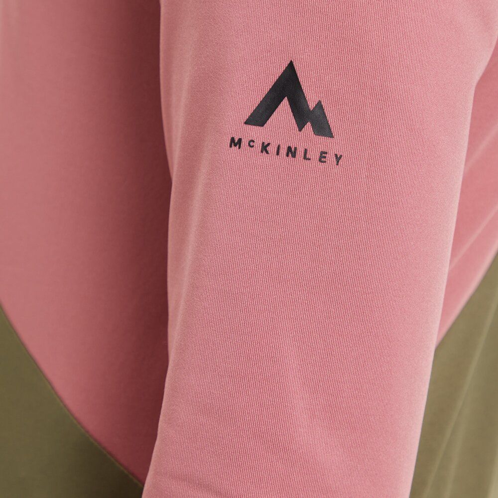 McKinley Kinder Funktionsshirt Ikay II olive dark black nig Produktbild 3