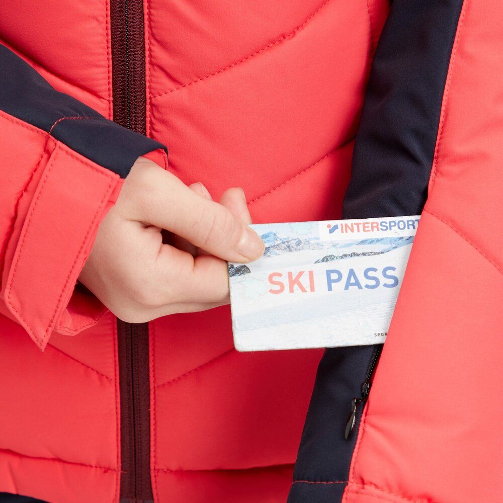 McKinley Kinder Skijacke Grüti pink navy dark Produktbild 2