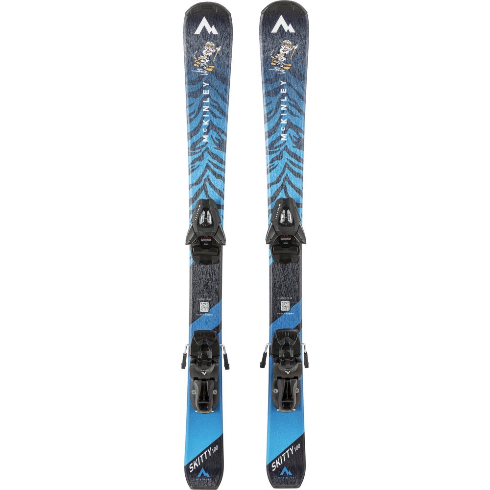 McKinley Kinderski Set Skitty I NC Schraubbindung blue-dark-white Produktbild 0