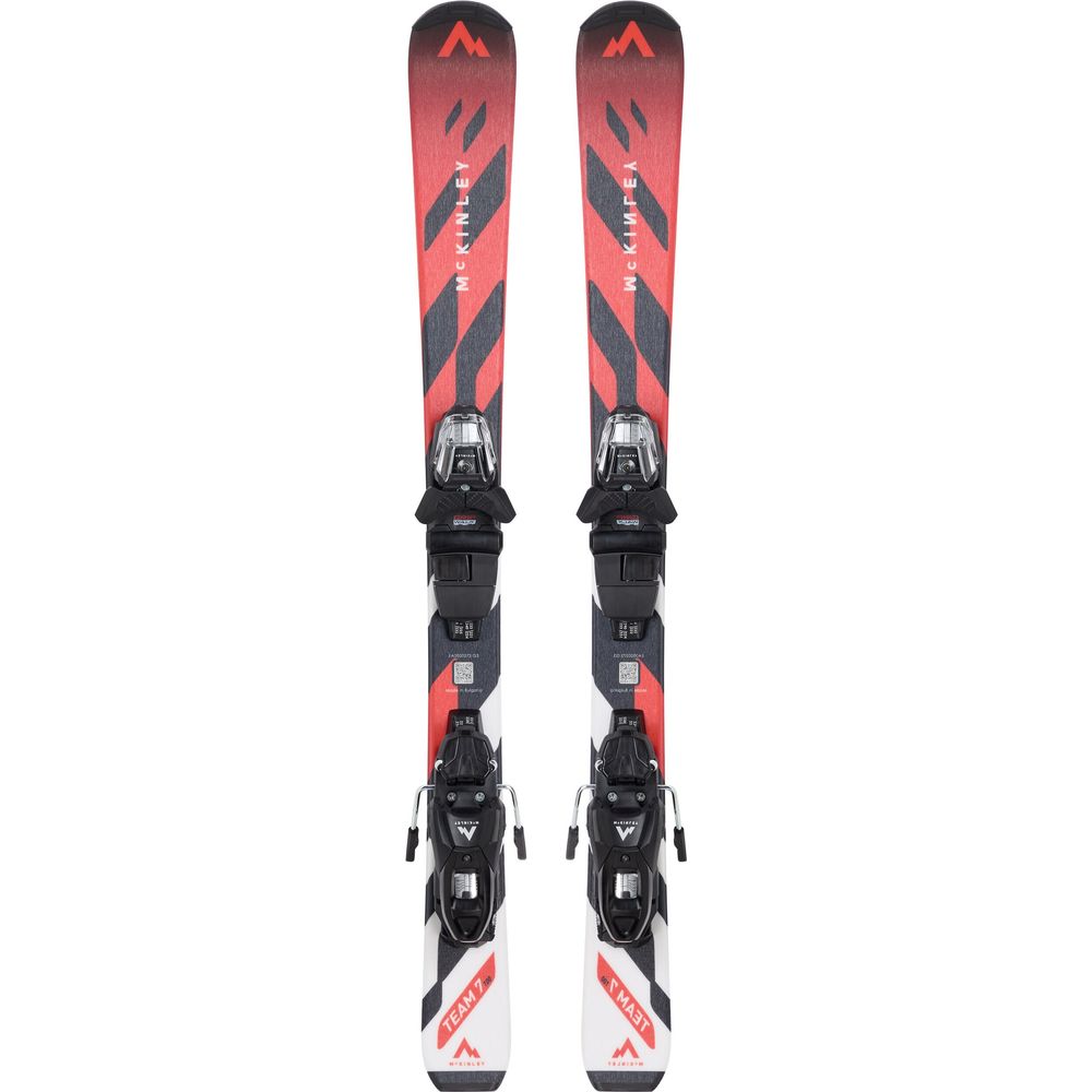 McKinley Ki-ski-set Team 7 I JT + Systembindung red black night whit Produktbild 0