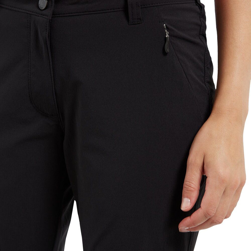 McKinley Madok II Kurzgröße Damen Wanderhose black night Produktbild 1