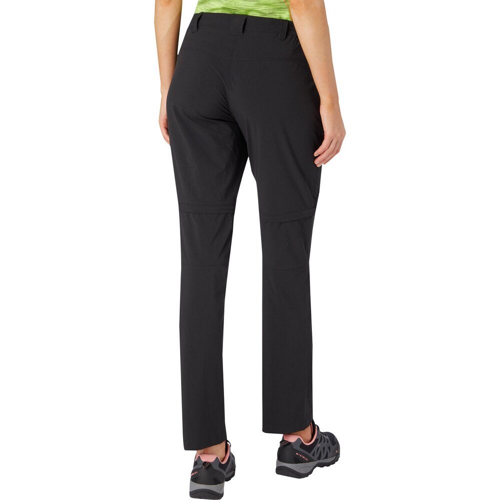 McKinley Malik II Damen Zip-Off Wanderhose black night Produktbild 1