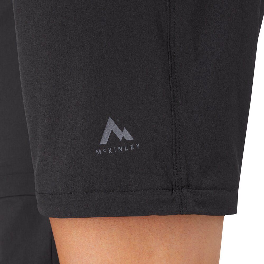 McKinley Malik II Damen Zip-Off Wanderhose black night Produktbild 3