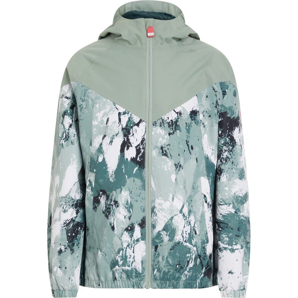 McKinley Mancor Gls Kinder Softshelljacke aop green smoke Produktbild 0