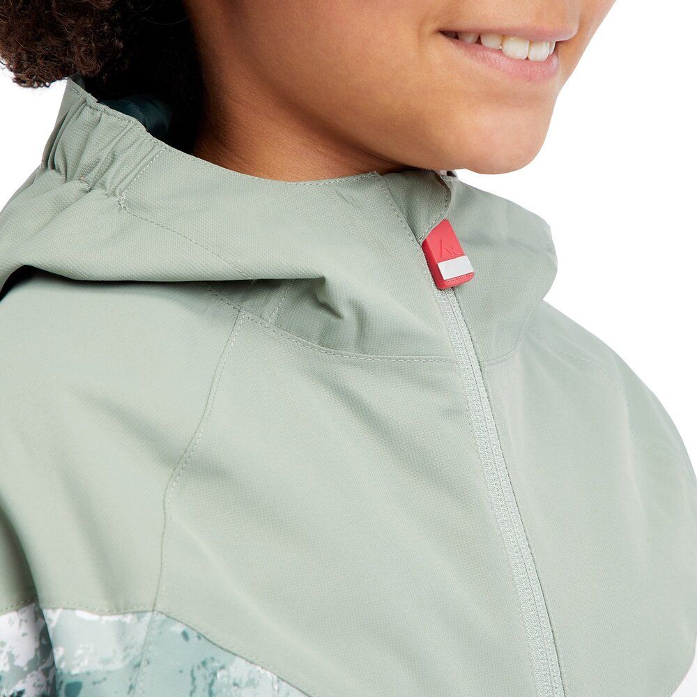 McKinley Mancor Gls Kinder Softshelljacke aop green smoke Produktbild 1