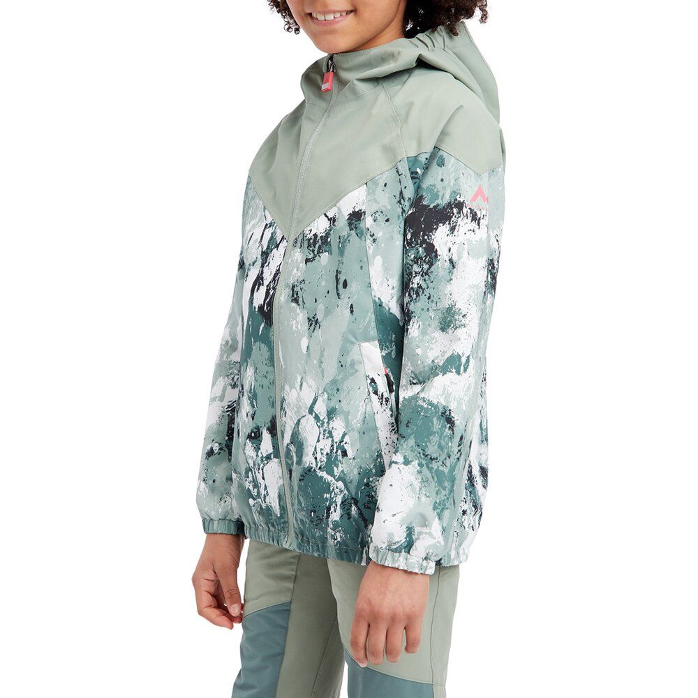 McKinley Mancor Gls Kinder Softshelljacke aop green smoke Produktbild 2