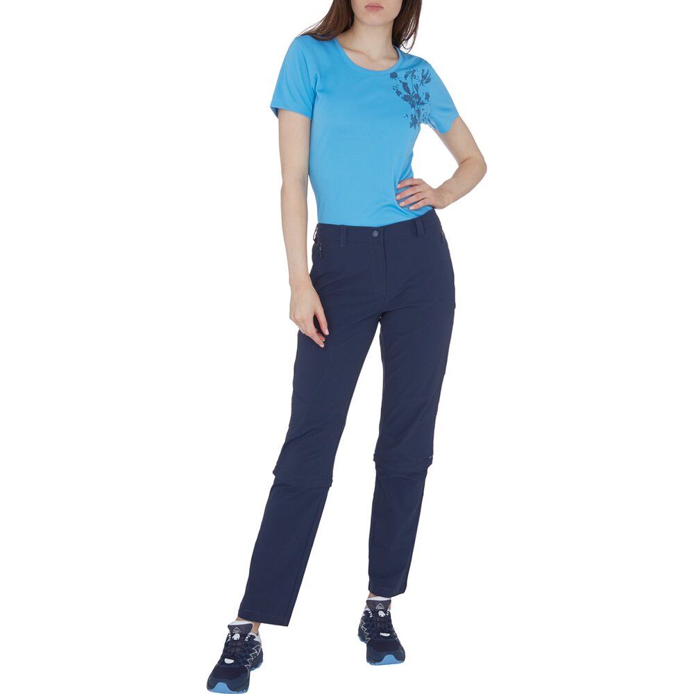 McKinley Mandorak II Damen Zip-Off Wanderhose navy dark Produktbild 3