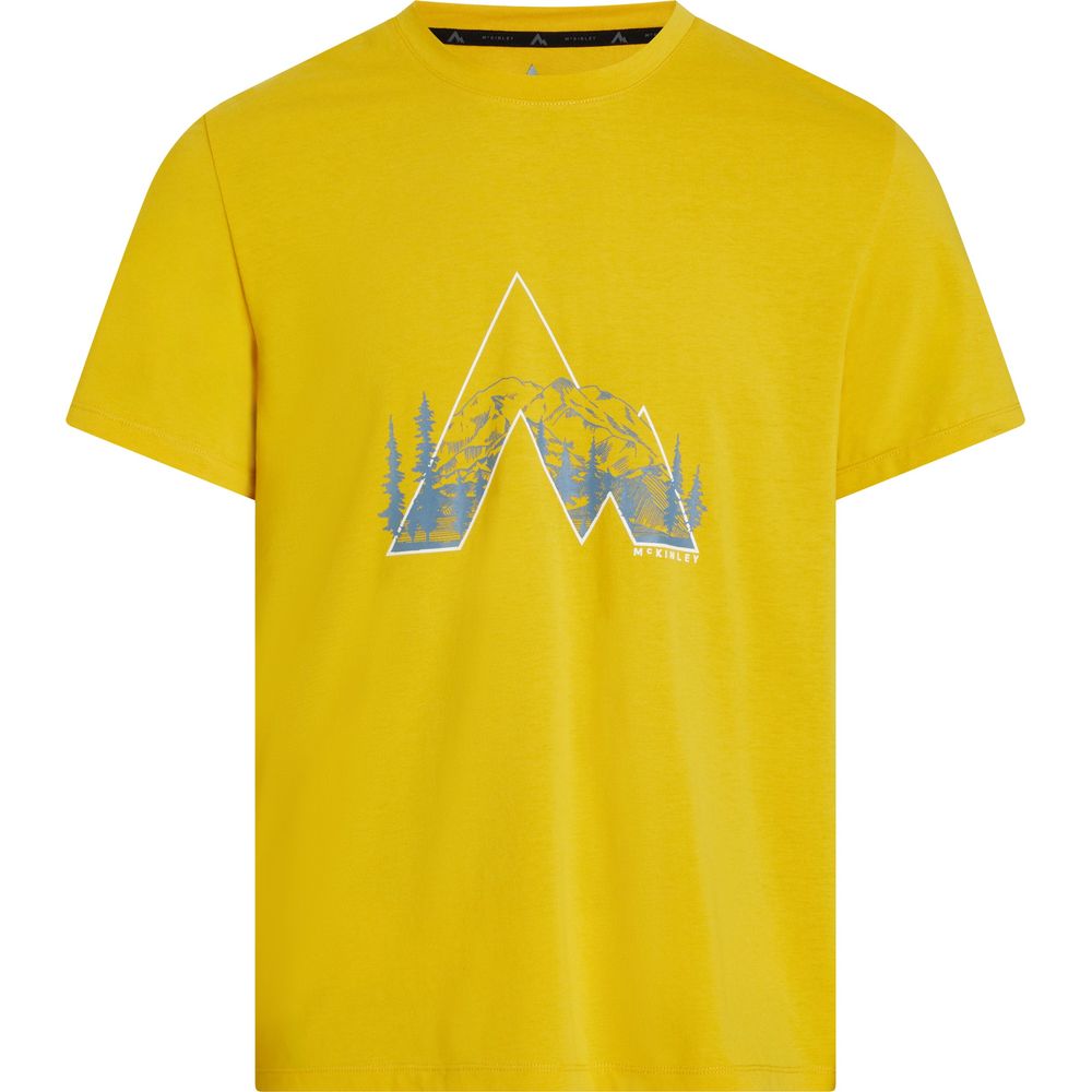 McKinley Nata II Herren T-Shirt yellow dark Produktbild 0