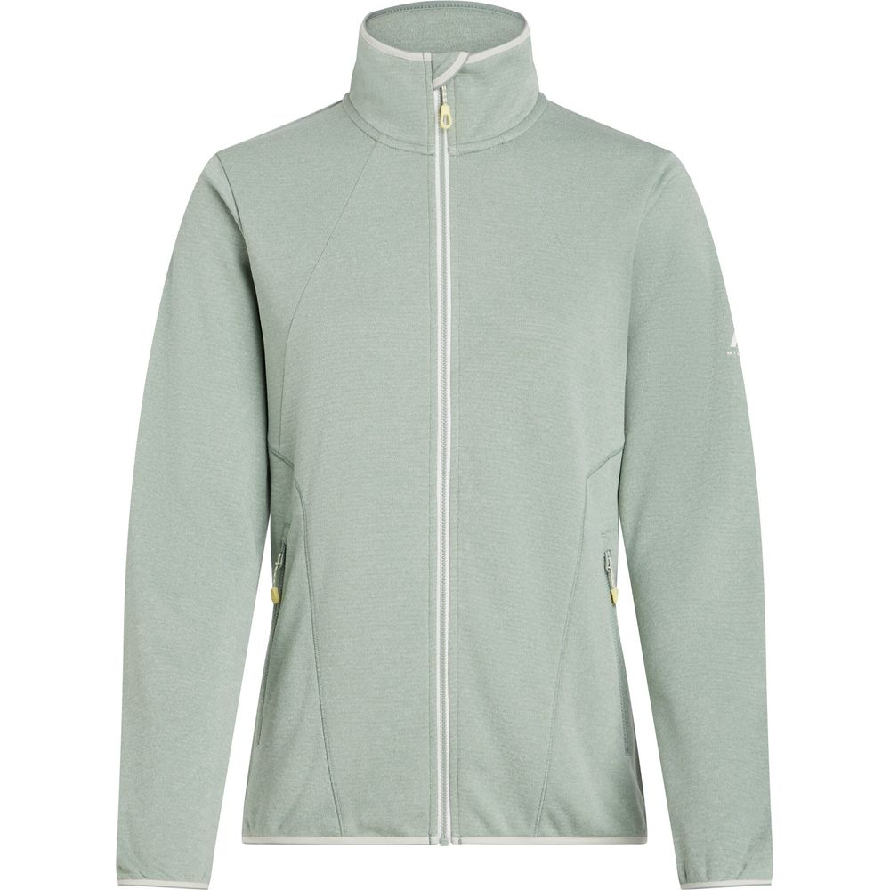 McKinley Roto II Damen Fleecejacke melange green smoke Produktbild 0